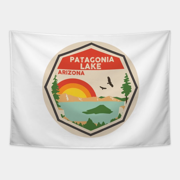 Patagonia Lake Arizona Tapestry by POD4