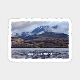 Glimpse of Ben Nevis Magnet