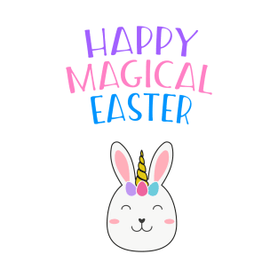 Happy Magical Easter! Easter Bunny Unicorn T-Shirt