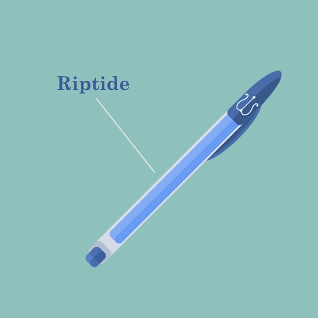 riptide Kids T-Shirt by olympain