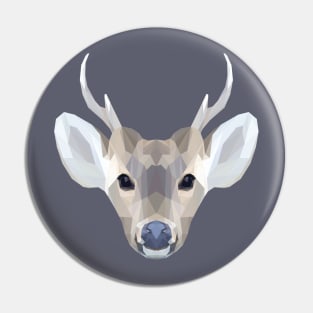 Geometrical Deer Pin