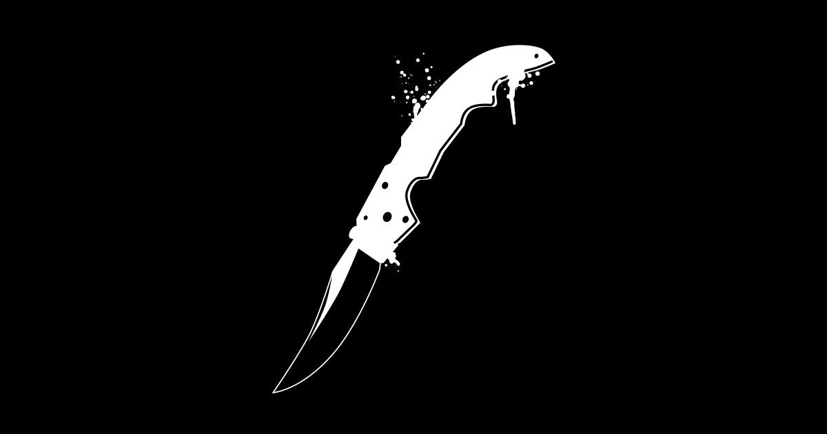 Falchion Knife CSGO Gaming Csgo Sticker TeePublic