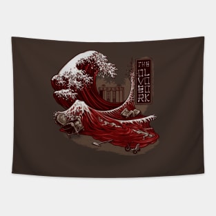 THE GREAT RED WAVE Tapestry