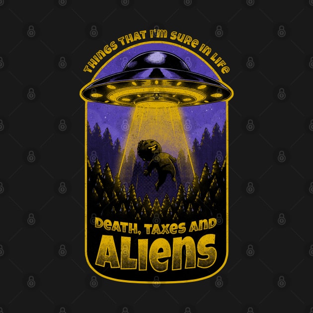 Death Taxes and Aliens - Funny UFO Abduction by Studio Mootant
