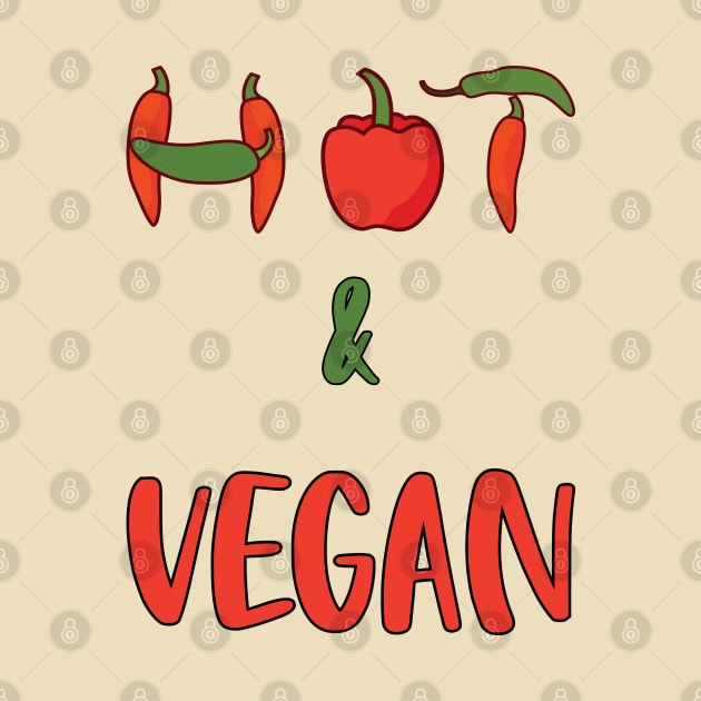 Hot and Vegan by MZeeDesigns