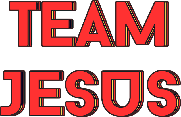 Team Jesus | Christian Saying Kids T-Shirt by All Things Gospel