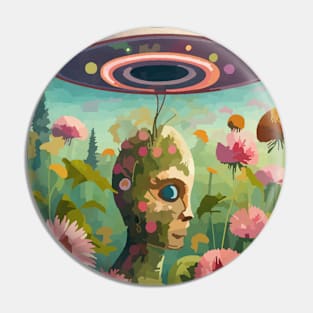 watercolor flowers extraterrestrial moment Pin