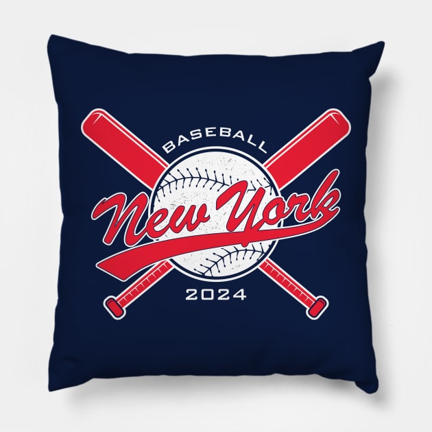 Yankees 2024 Pillow by Nagorniak