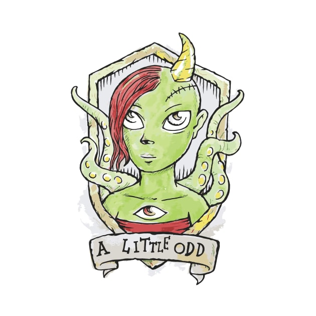 A Little Odd by bangart