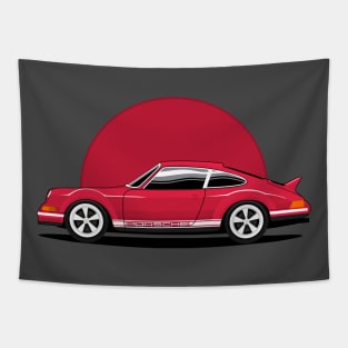 Classic Cars - old car Tapestry