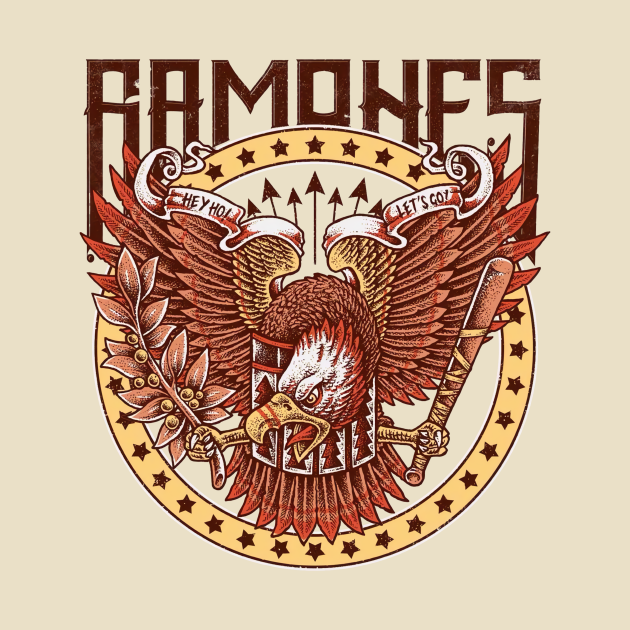 Discover Eagle ramon - Ramones - T-Shirt