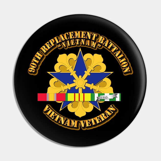 90th Replacement Bn w VN SVC Pin by twix123844