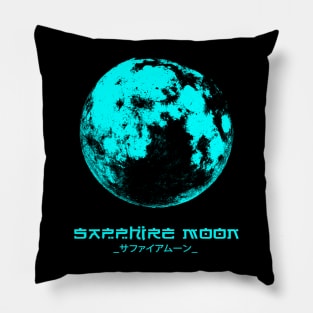 Sapphire Moon Pillow