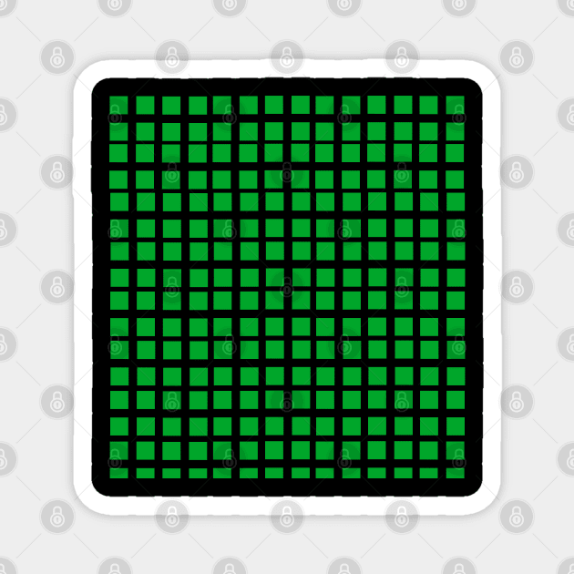 SQUARE PATTERN,  SQUARE STANDARD Magnet by SAMUEL FORMAS