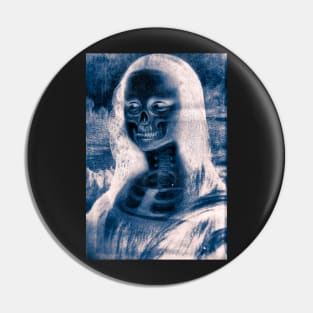 X-Ray Mona Lisa Pin