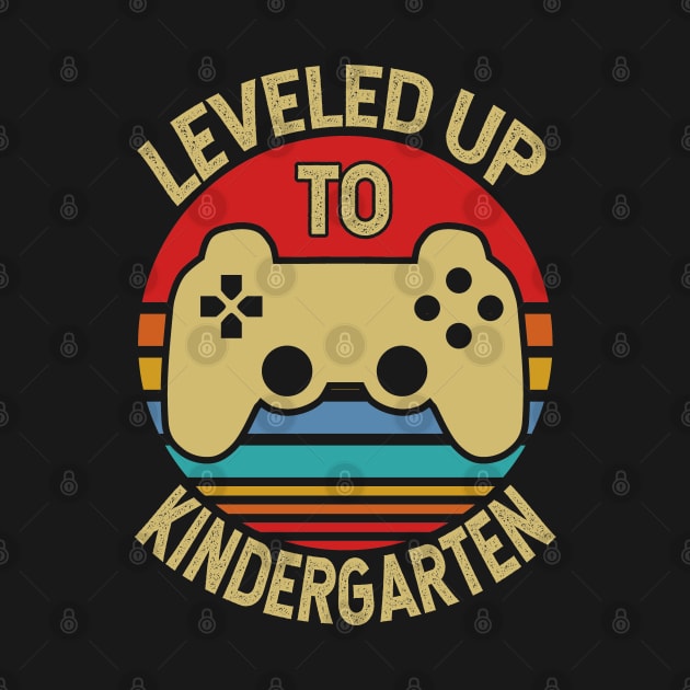 leveled up to kindergarten teacher gift by Tesszero