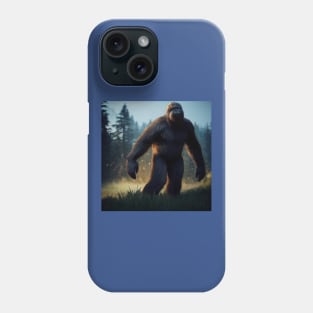 Sasquatch in Nature Phone Case