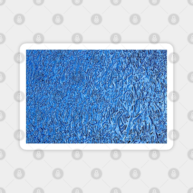 Abstract blue background Magnet by mavicfe