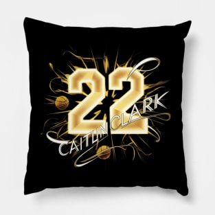 caitlin clark 22 Pillow