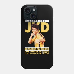 Movie Bruce Jeet Kune Do Be Water Lee Vintage Phone Case