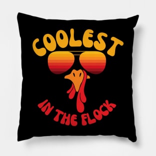 coolest turkey in the flock Pillow