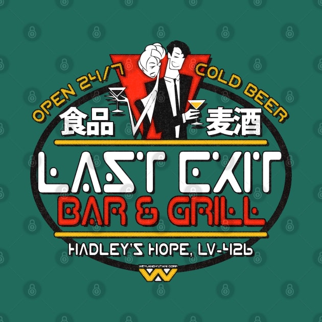 Last Exit Bar & Grill by JCD666