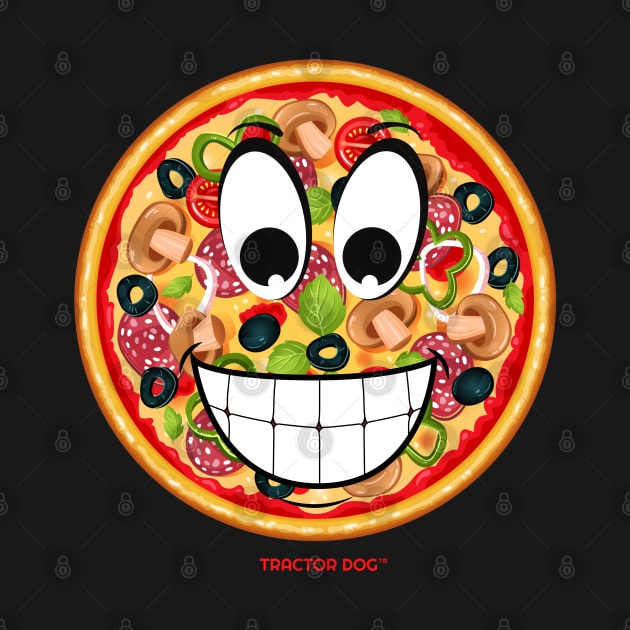 Happy Pizza by tractordog