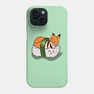 Sushi wrap fox Phone Case