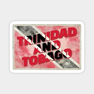 Trinidad and Tobago vintage style retro souvenir Magnet