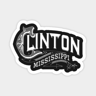 Vintage Clinton, MS Magnet