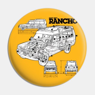 MATRA RANCHO - cutaway Pin