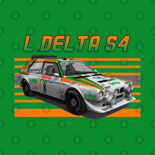 Lancia Delta Group B Totip by PjesusArt