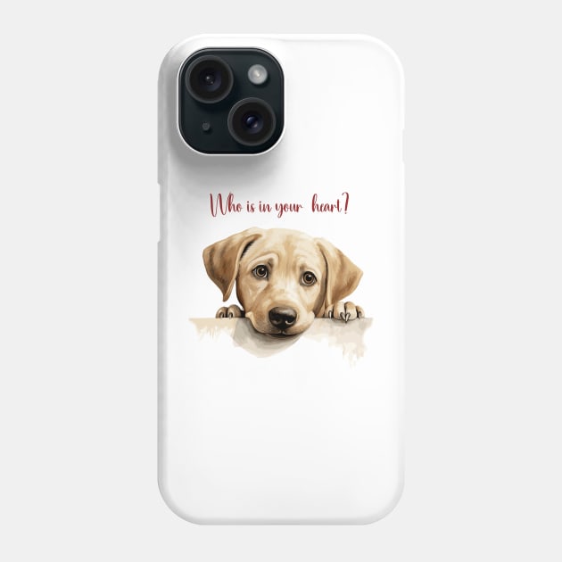 Labrador Retriever Lover Phone Case by erzebeth