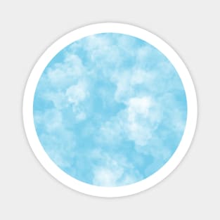 Blue Sky With Clouds Magnet