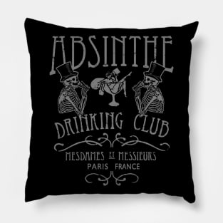 Absinthe Drinking Club Pillow