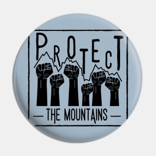 Protect the Mountains - Together Dark Pin