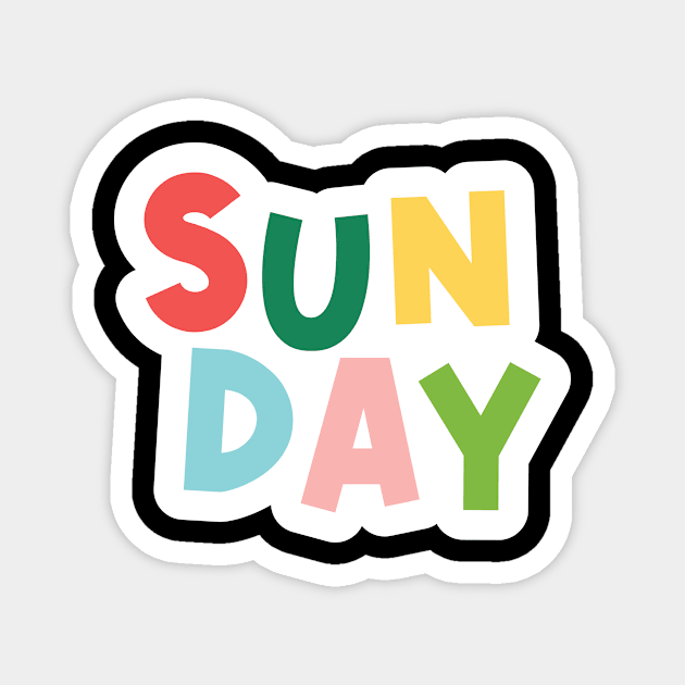 Sunday Magnet by wendisdesign