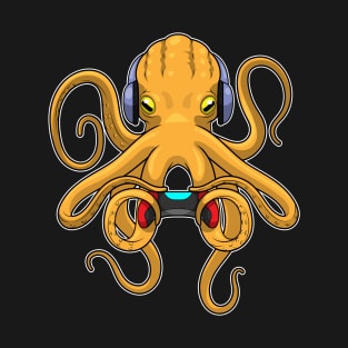 Octopus Gamer Controller T-Shirt