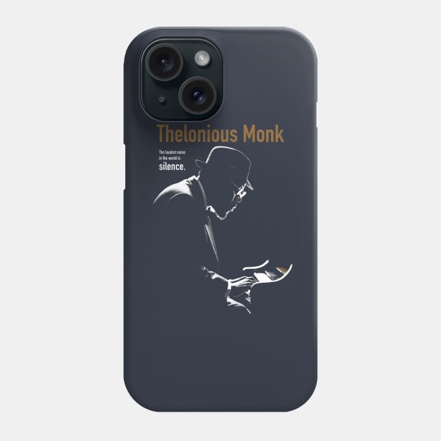 Thelonious Monk Phone Case by BAJAJU