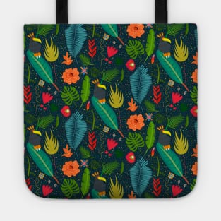 Jungle design, jungle illustration. Bring the rainforest into your home. Tote