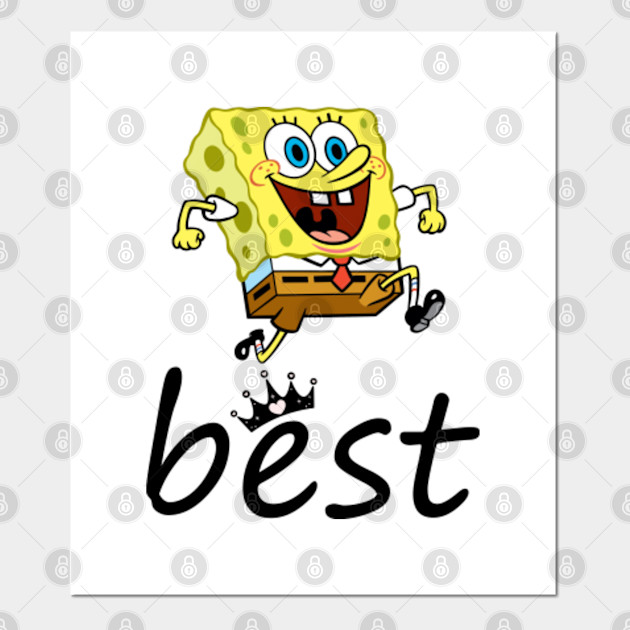 Best Friend Couple Girls Or Boy Spongebob And Patrick Best Friend Posters And Art Prints Teepublic