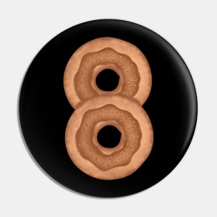 Donut Chocolate Pin