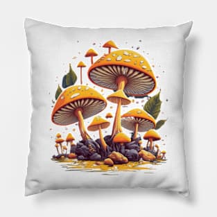 Love mushrooms Pillow