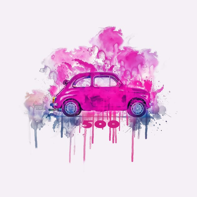 Fiat 500 Sarah Splash Edition by AaaahEeeekStudio