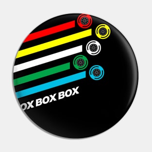 Box Box Box COlor Options Pin