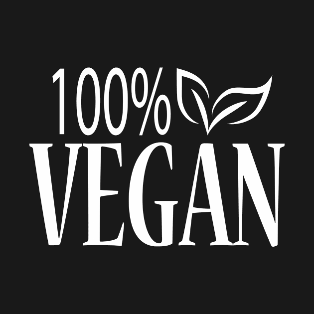 100% Vegan by JevLavigne