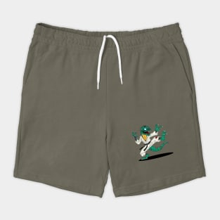 Kung Fu Lizard Zombie Shorts