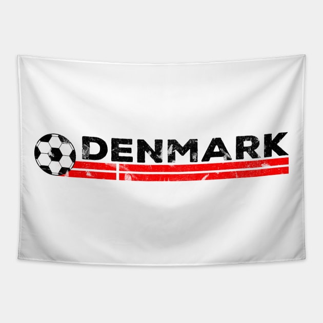 Denmark Football Fan. Denmark Soccer Design Tapestry by FromHamburg