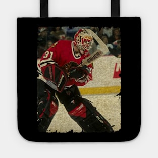 Jeff Hackett, 1996 in Chicago Blackhawks (173 GP) Tote