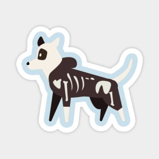 Halloween Dog skeleton Magnet